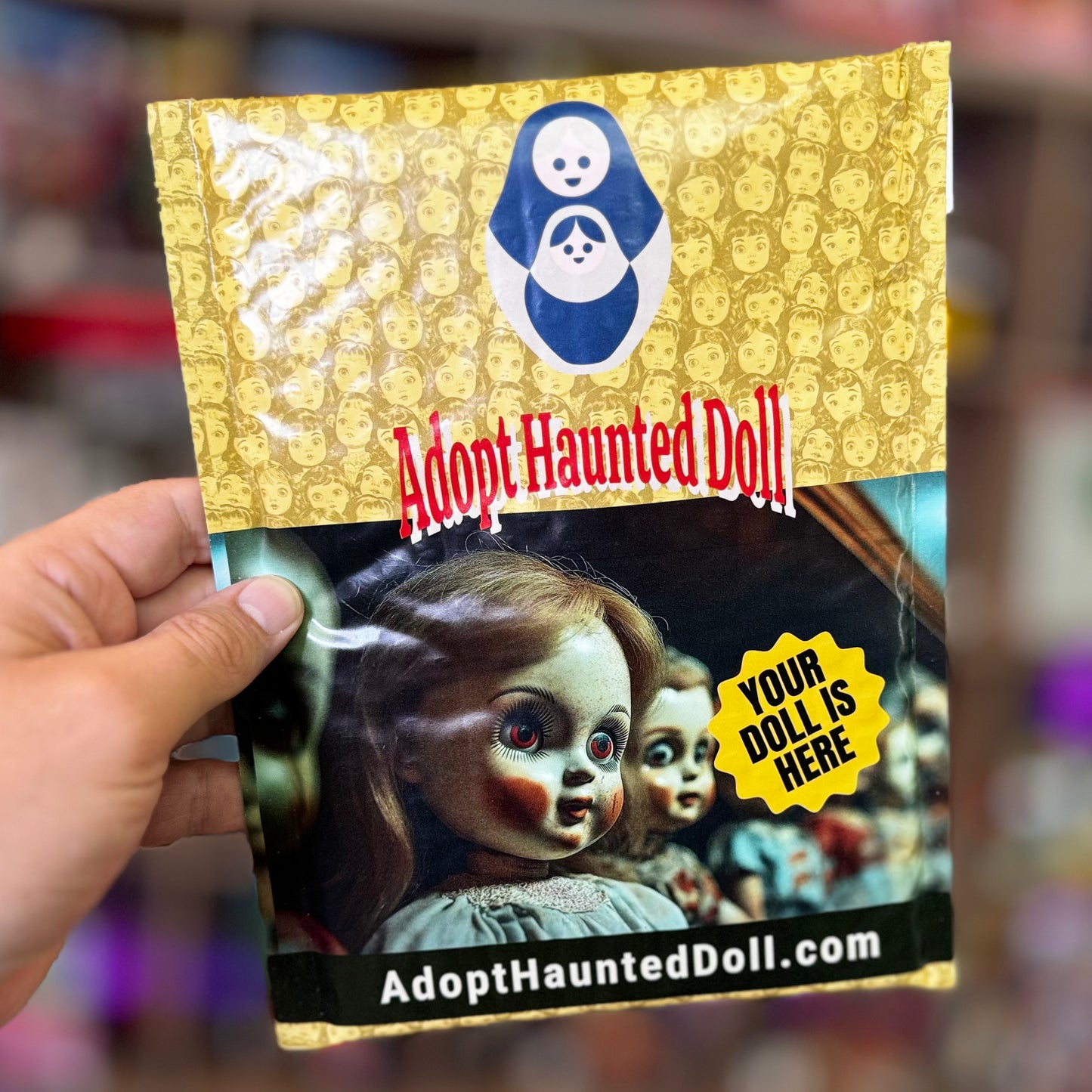 Adopt Haunted Doll Prank Package