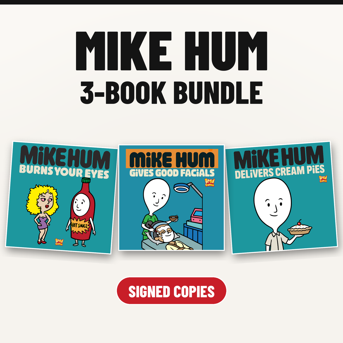 Mike Hum 3-Book Bundle (Signed Copies)