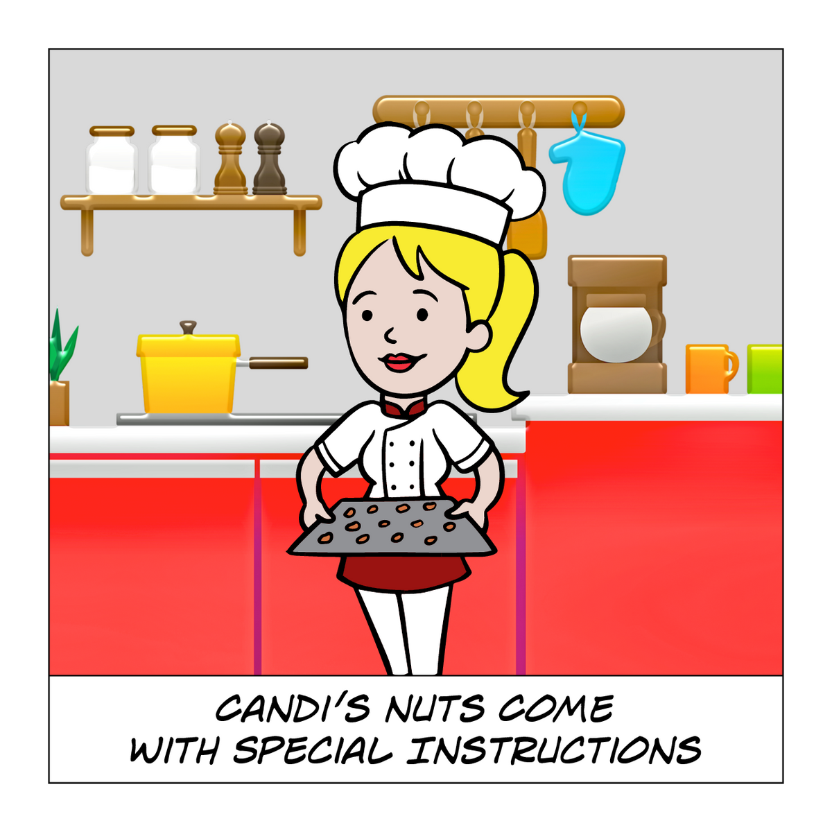 Candi's Nuts: Come in the morning each day - Interior Page 6
