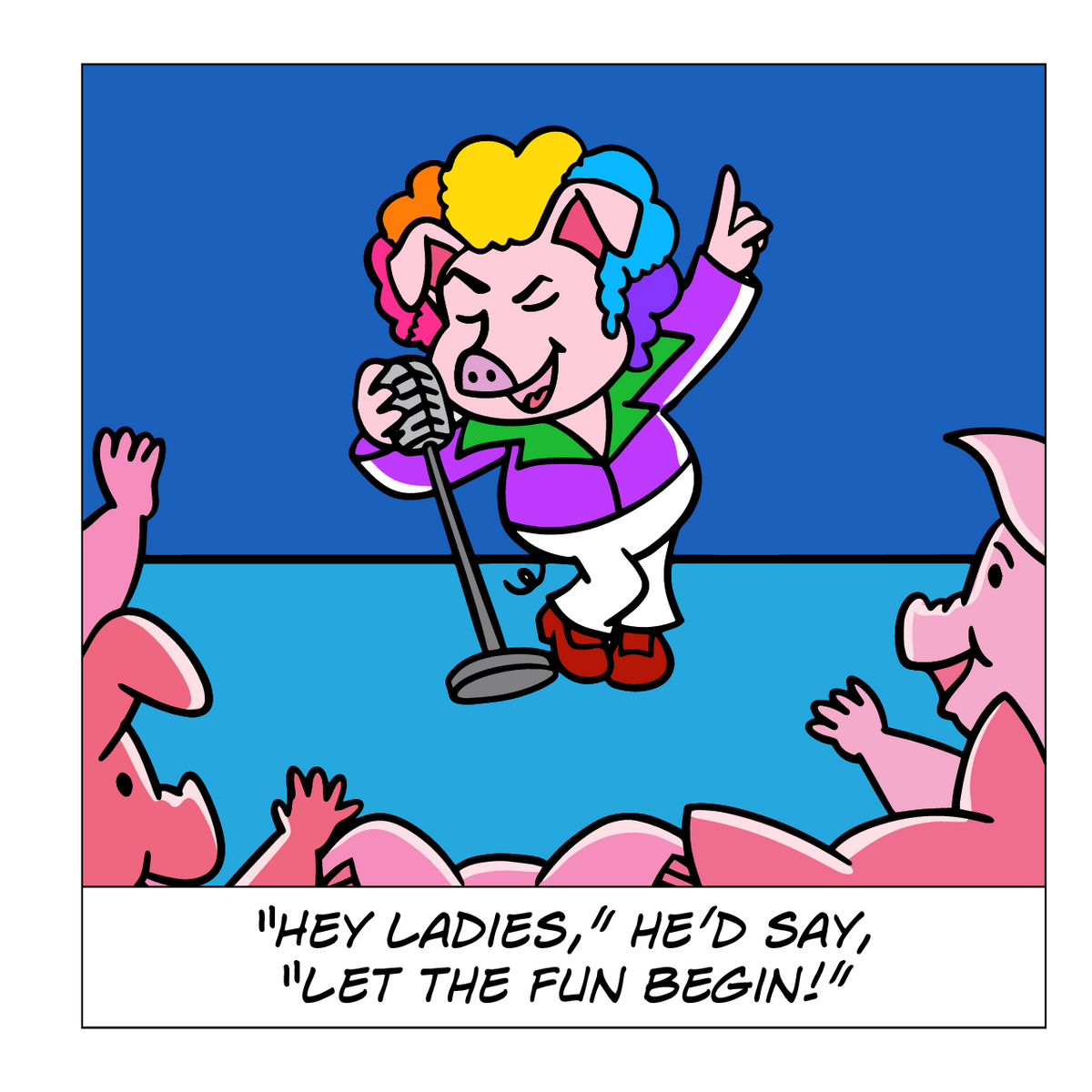 Humpy The Pig: Gets an STI - Interior Page 6