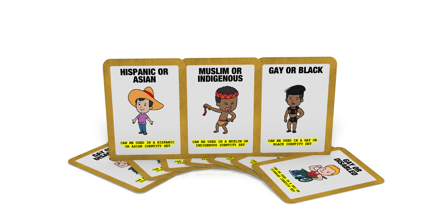 Identity War Card Game (Free Shipping)