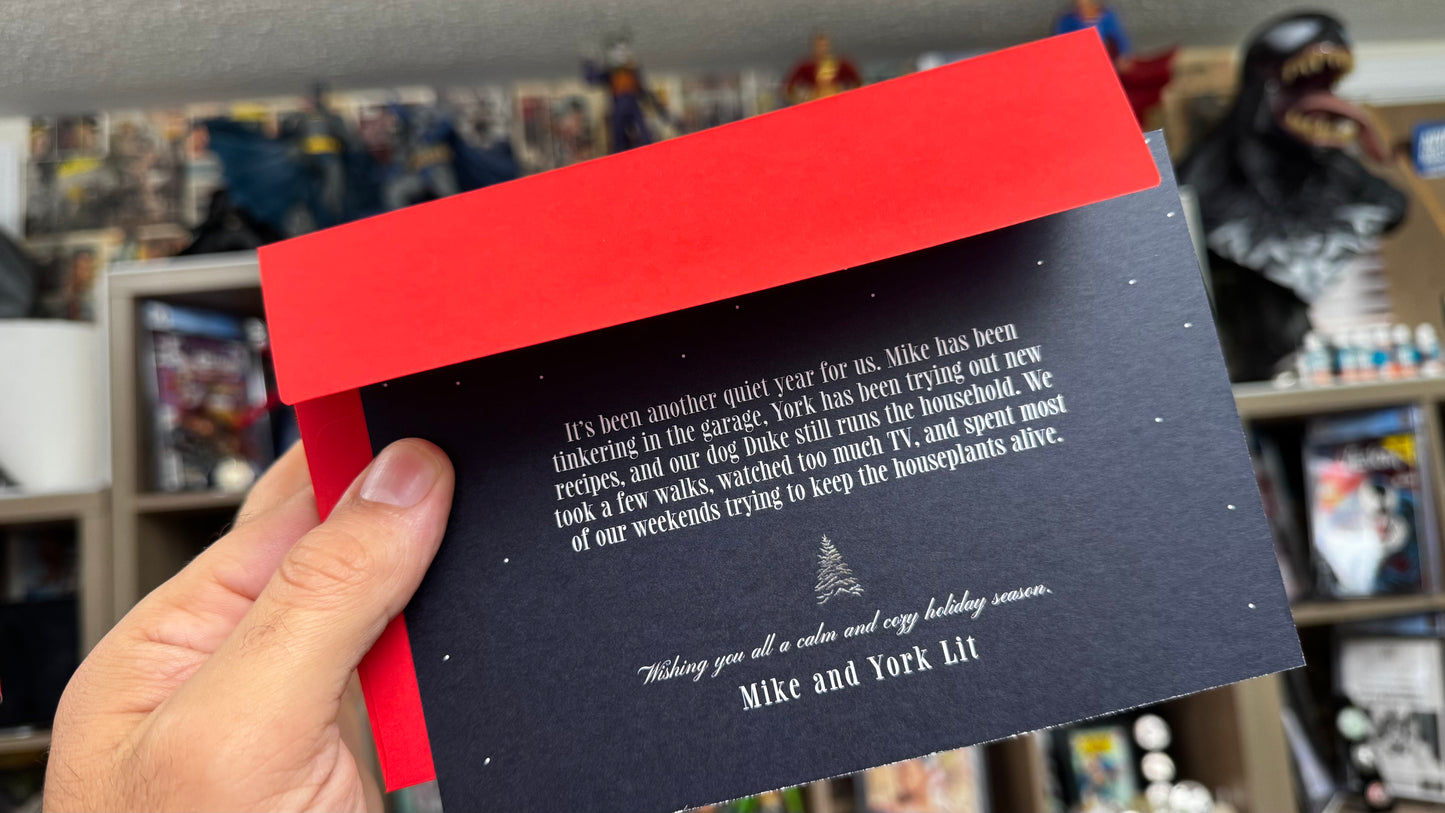 Prank Card From Mike Lit and York Lit