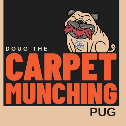 Doug the carpet munching pug - Flat Cover Image