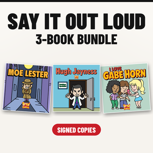 Say It Out Loud 3-Book Bundle (Signed Copies)