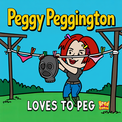 Peggy Peggington: Loves to Peg - Flat Cover Image
