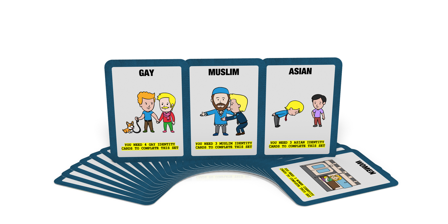 Identity War Card Game (Free Shipping)