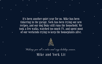 Prank Card From Mike Lit and York Lit