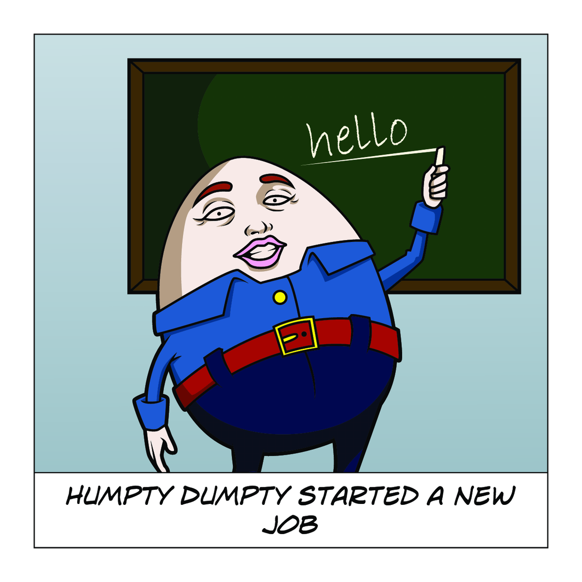 Humpty Dumpty: Discovers Workplace Misconduct - Interior Page 1