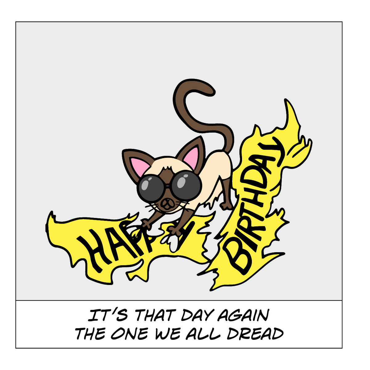 Happy Birthday: Nobody Cares - Interior Page 1
