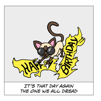 Happy Birthday: Nobody Cares - Interior Page 1