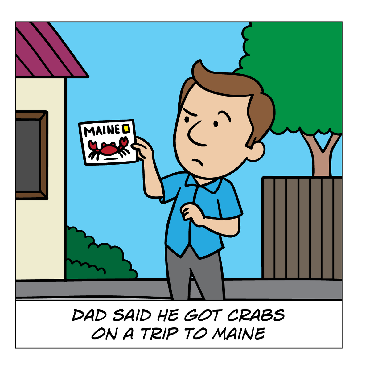 Dad Got Crabs - Interior Page 1