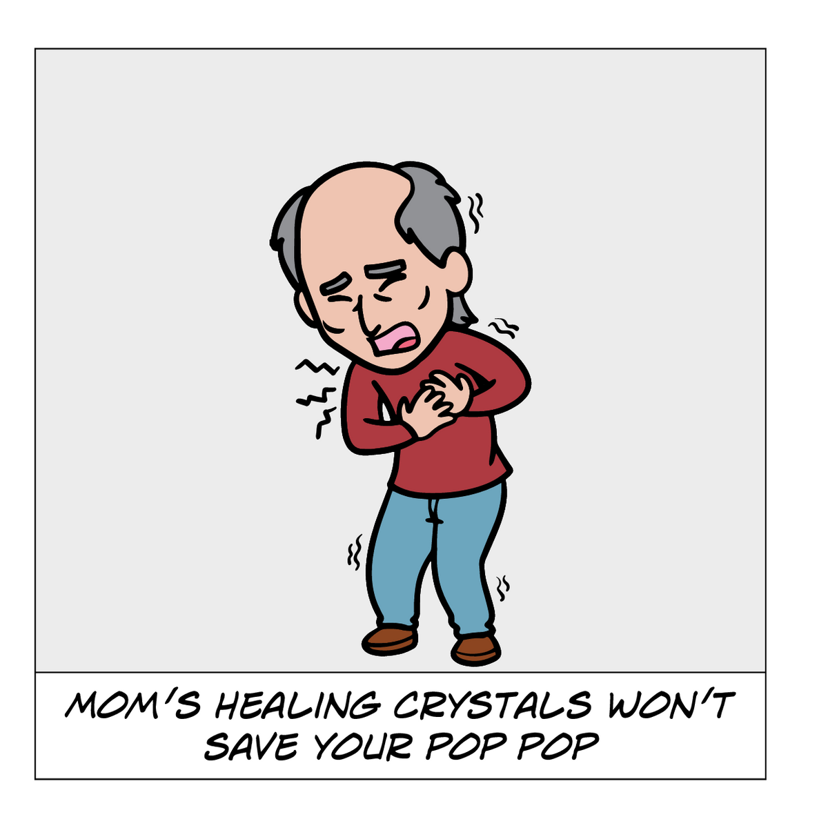 Mom's Crystals: Won't Save Your Pop Pop - Interior Page 1