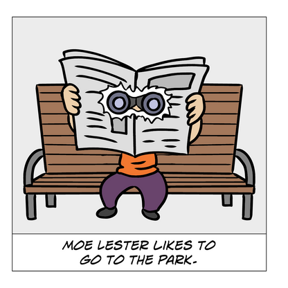 Moe Lester - Interior Page 1