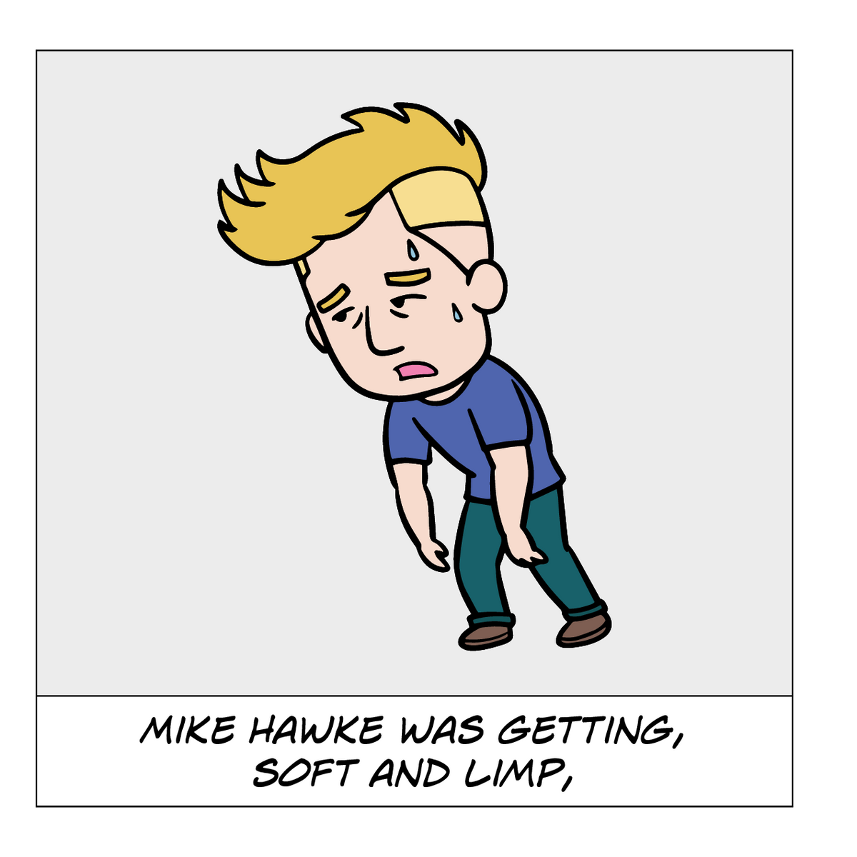 Mike Hawke Gets Hard - Interior Page 1