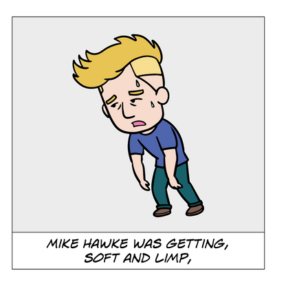 Mike Hawke Gets Hard - Interior Page 1