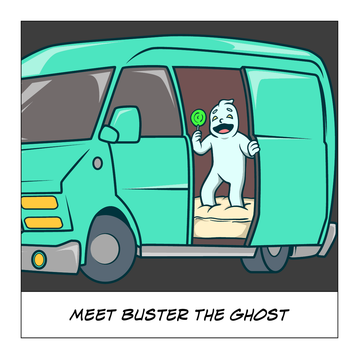Buster: The Perverted Ghost - Interior Page 1