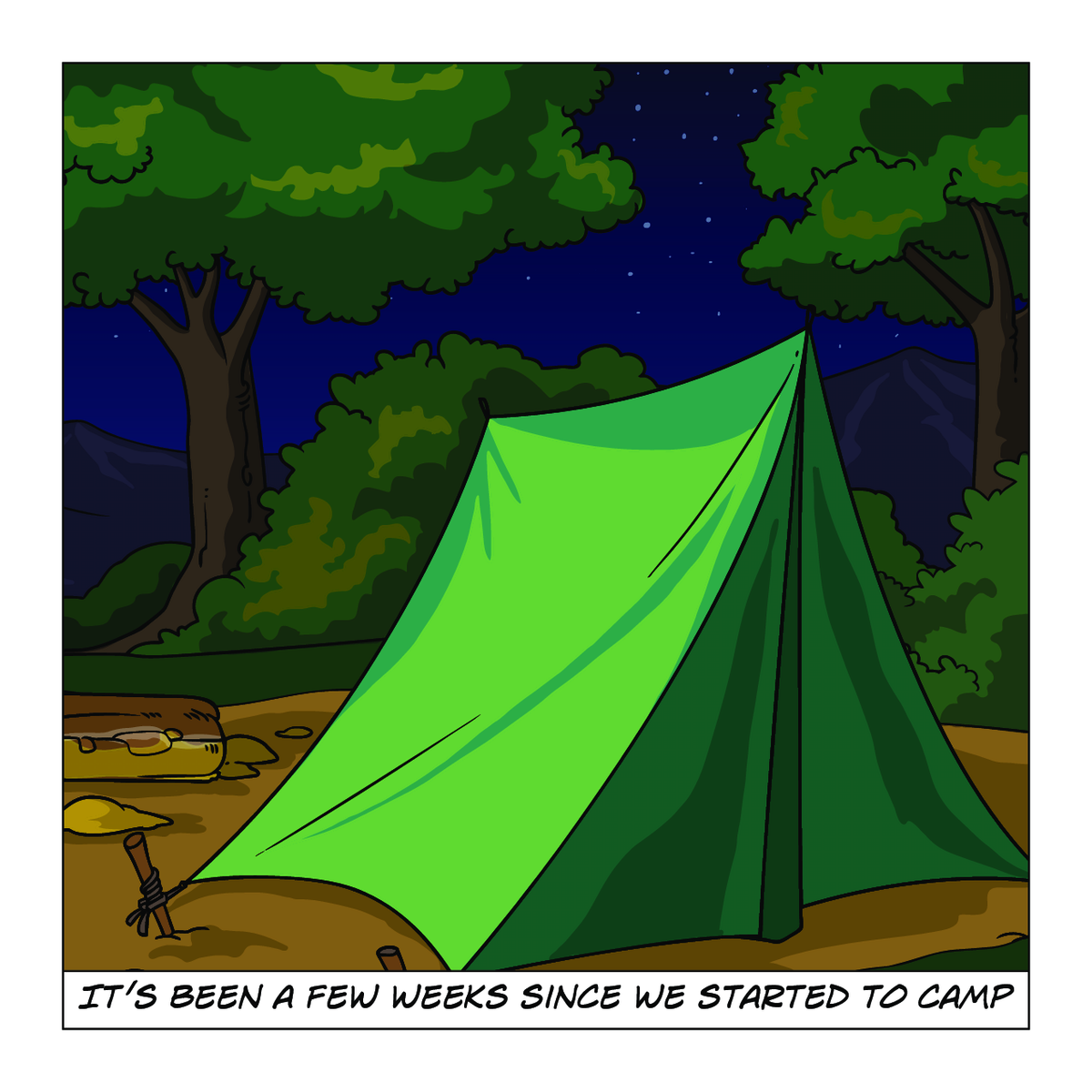 We’re Not Camping: Mom And Dad Lied We’re Homeless - Interior Page 1