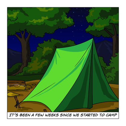 We’re Not Camping: Mom And Dad Lied We’re Homeless - Interior Page 1