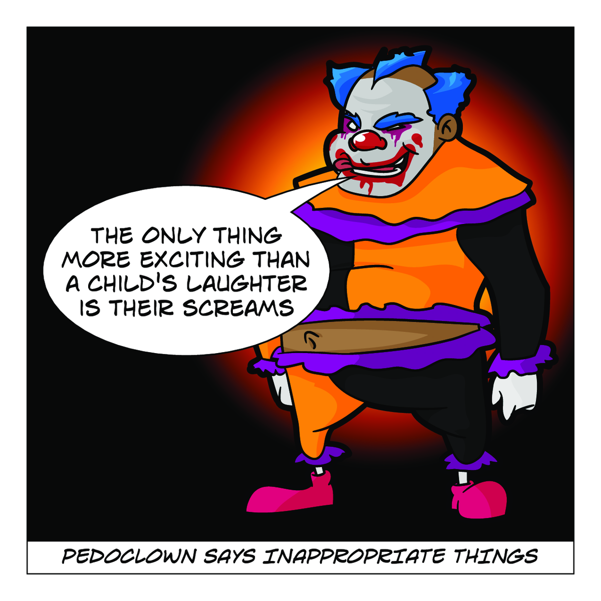 Pedoclown: Can't Catch A Break - Interior Page 1
