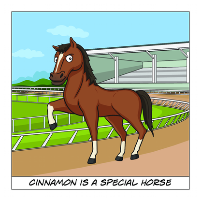 Cinnamon: A Horse Forced Into The Sex Trade - Interior Page 1