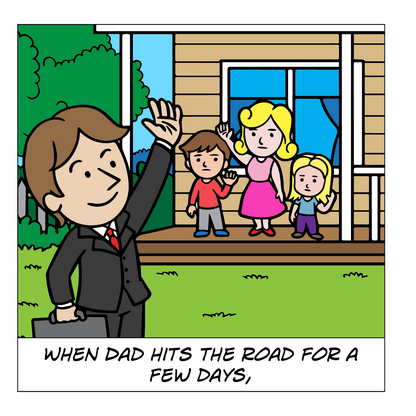 Dad's Secret Family - Interior Page 1
