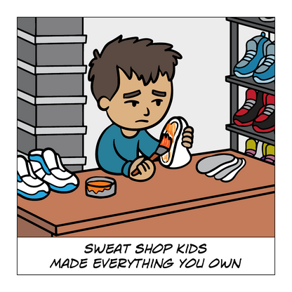 Sweat Shop Kids: Make Everything You Own - Interior Page 1