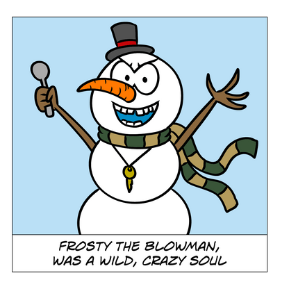 Frosty The Blowman - Interior Page 1