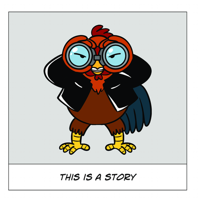 Boo-Cockee: The Rooster That Stalks Me - Interior Page 1