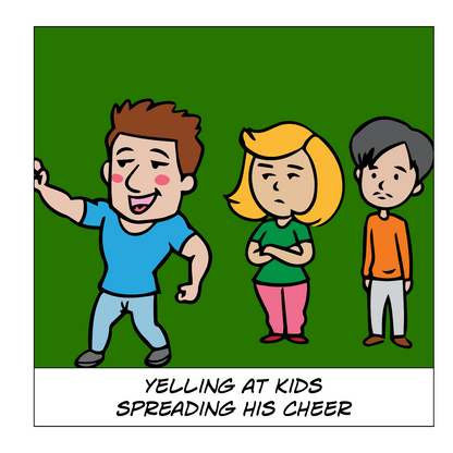 Drunk Dad: Shows up to every game - Interior Page 2