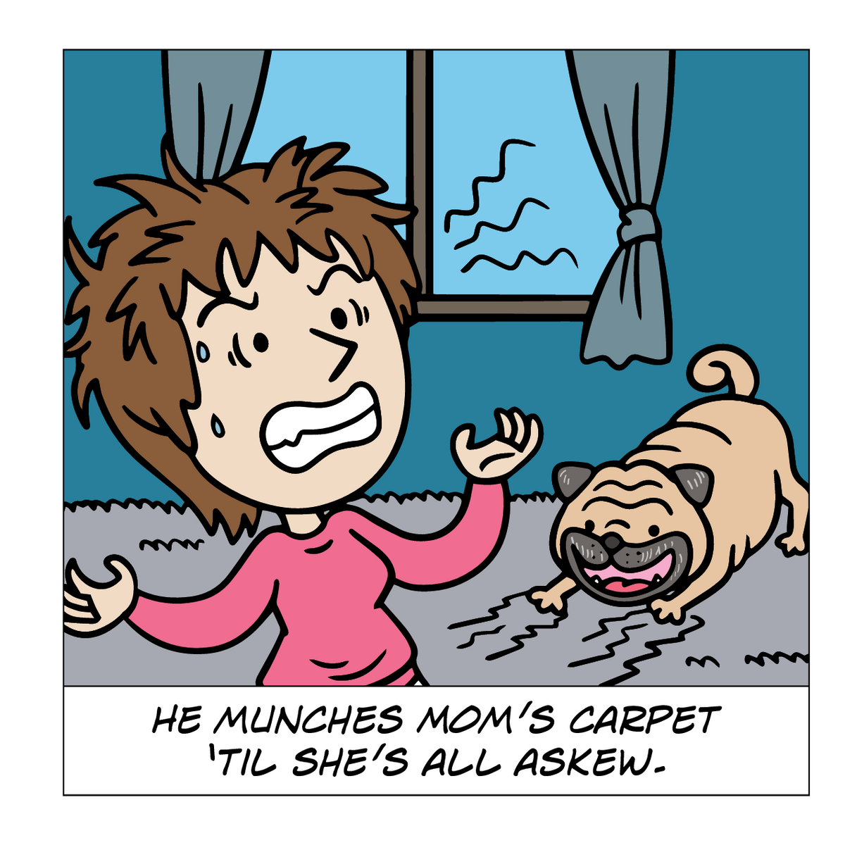 Doug the carpet munching pug - Interior Page 2