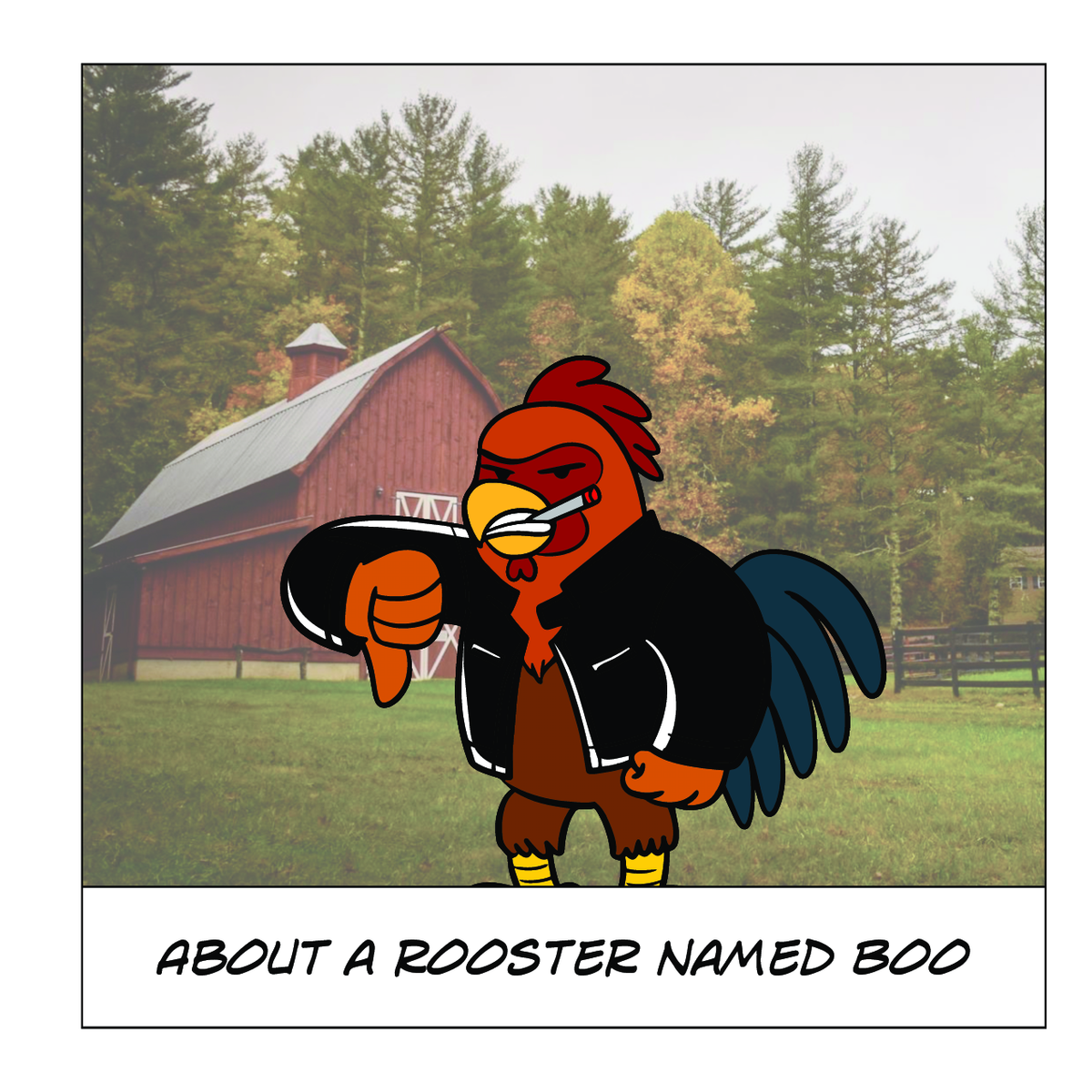 Boo-Cockee: The Rooster That Stalks Me - Interior Page 2