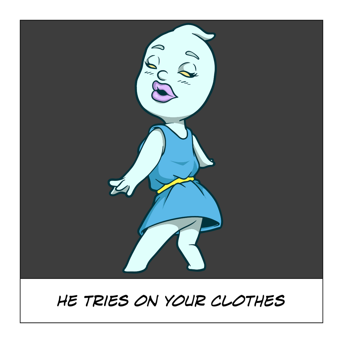 Buster: The Perverted Ghost - Interior Page 3
