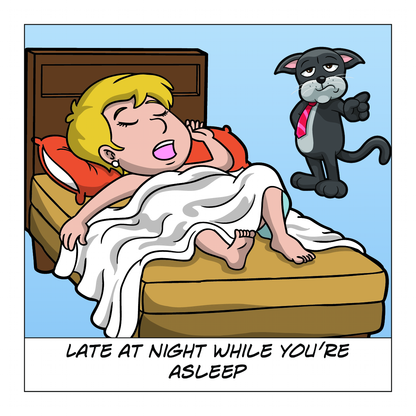Cavity Cat: He Comes In Your Mouth And Gives You Cavities - Interior Page 3
