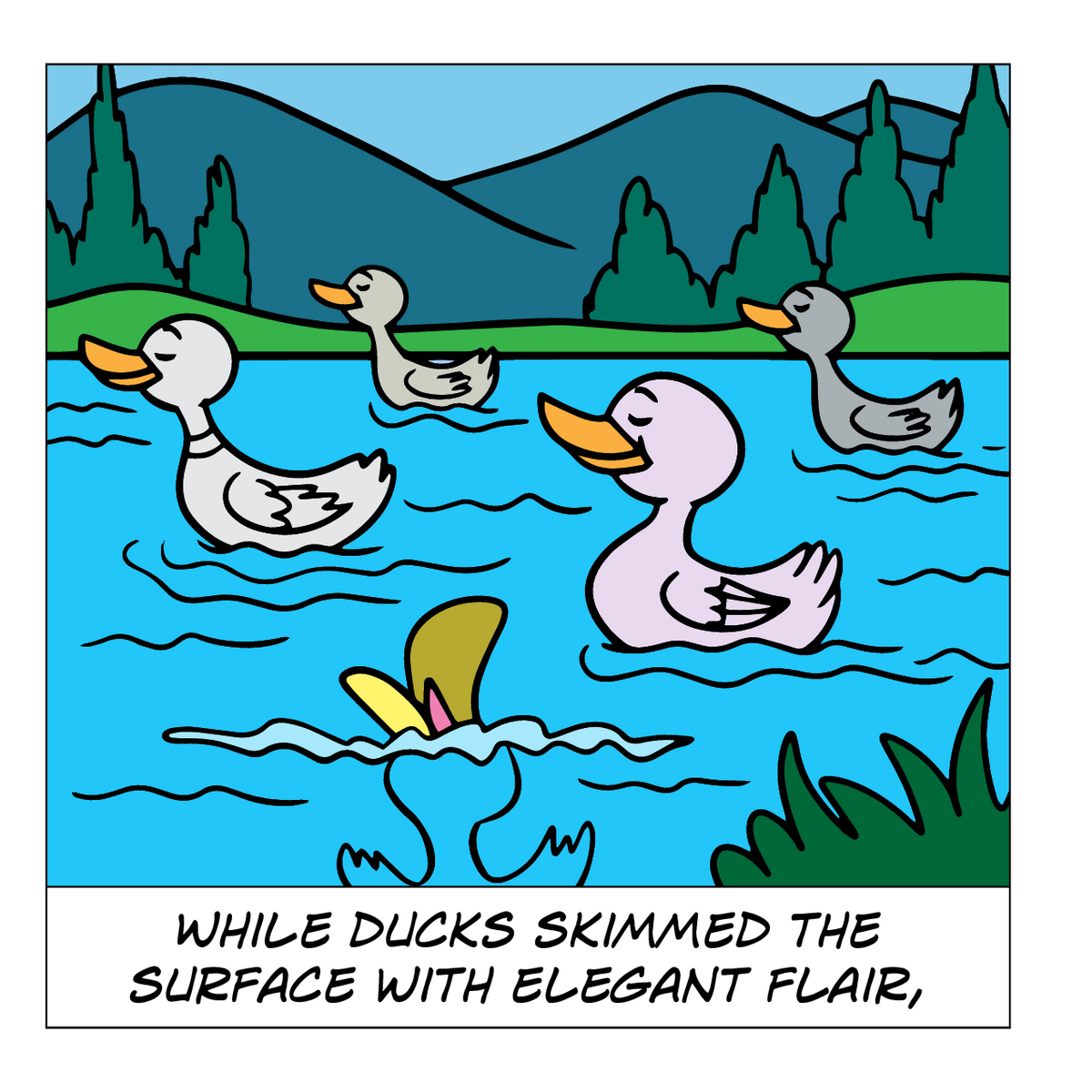 Wet Back The Soggy Duck - Interior Page 3
