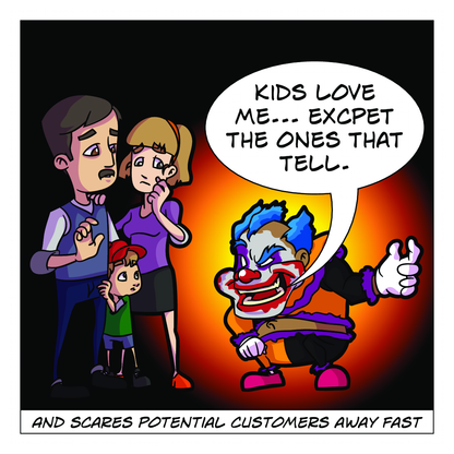 Pedoclown: Can't Catch A Break - Interior Page 4