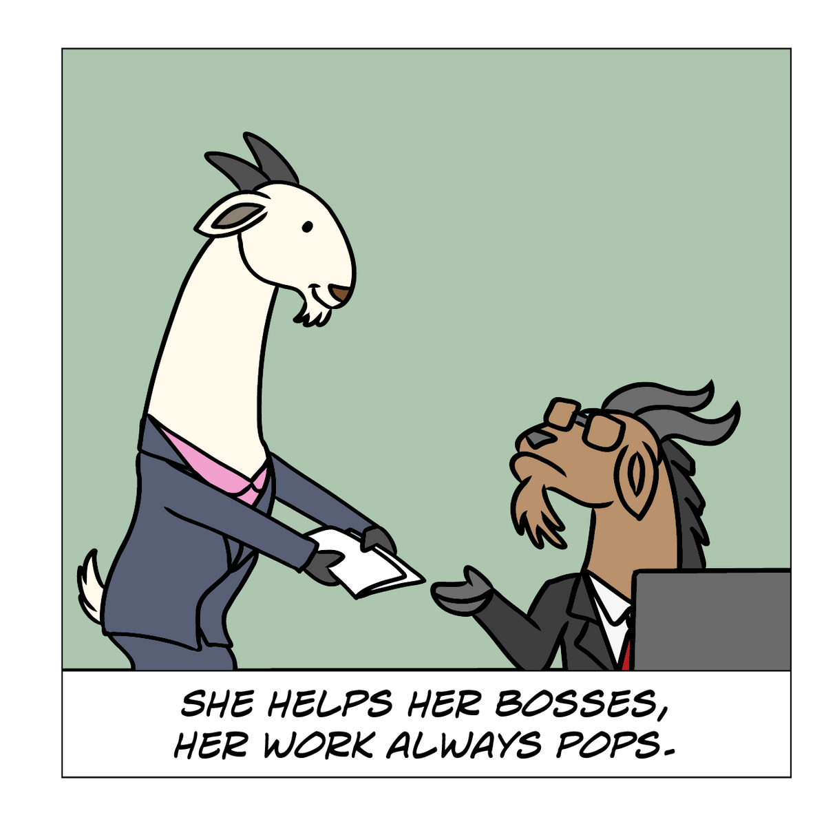 Give Ahead Get Ahead: With Becky The Throat Goat - Interior Page 4