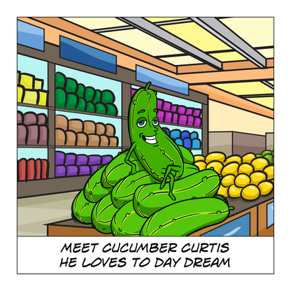 Cucumber Curtis: Can't Come To Dinner - Interior Page 4