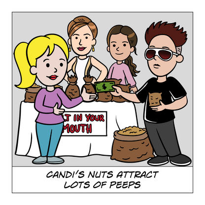 Candi's Nuts: Come in the morning each day - Interior Page 4