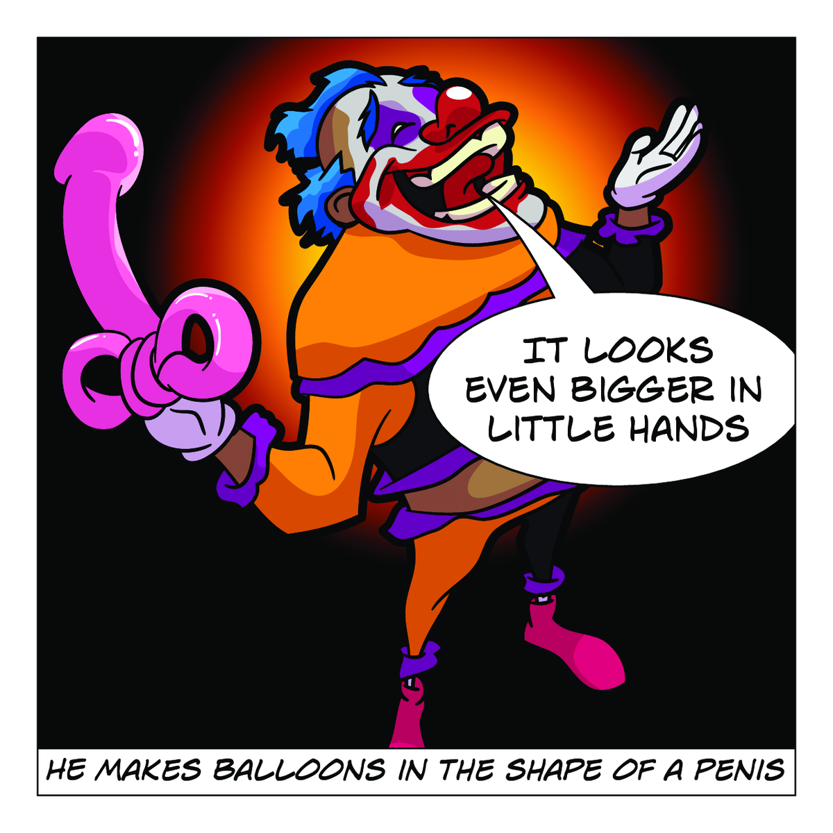 Pedoclown: Can't Catch A Break - Interior Page 5
