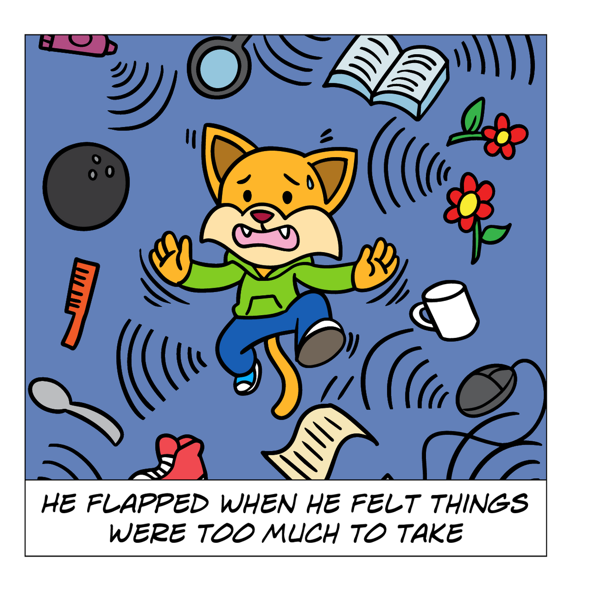 Matt the Autistic Cat - Interior Page 5