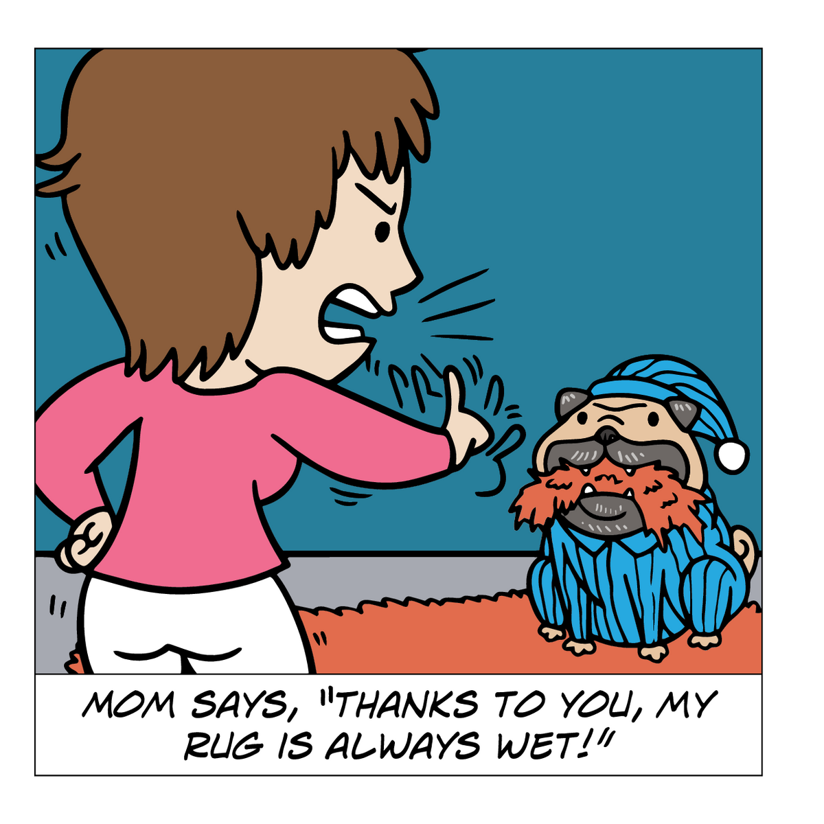 Doug the carpet munching pug - Interior Page 5