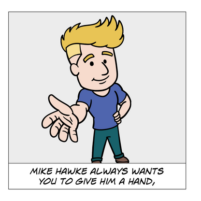Mike Hawke Gets Hard - Interior Page 5