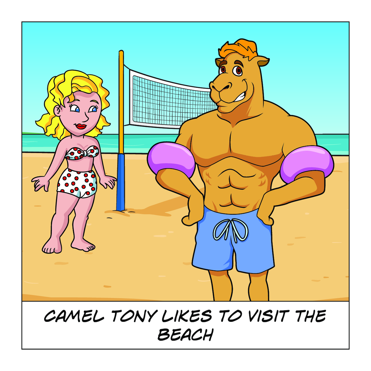 Camel Tony: He Loves Roast Beef and He Hates Pepperoni - Interior Page 5