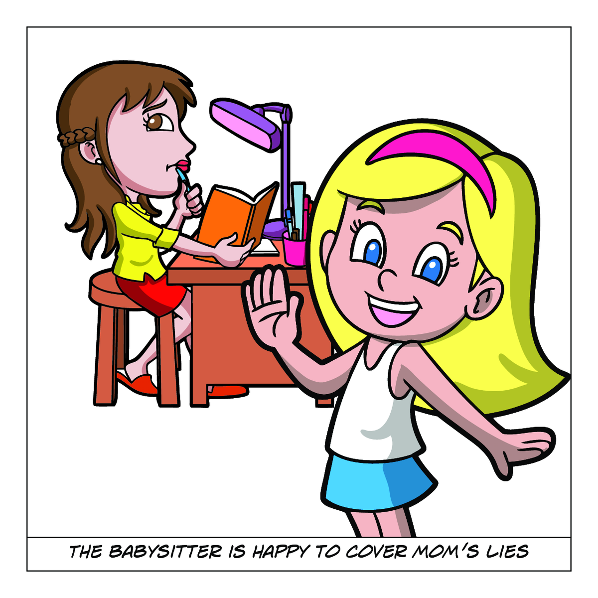 Mommy Got a DUI: A Kid's Guide To Getting Around On The Bus - Interior Page 5