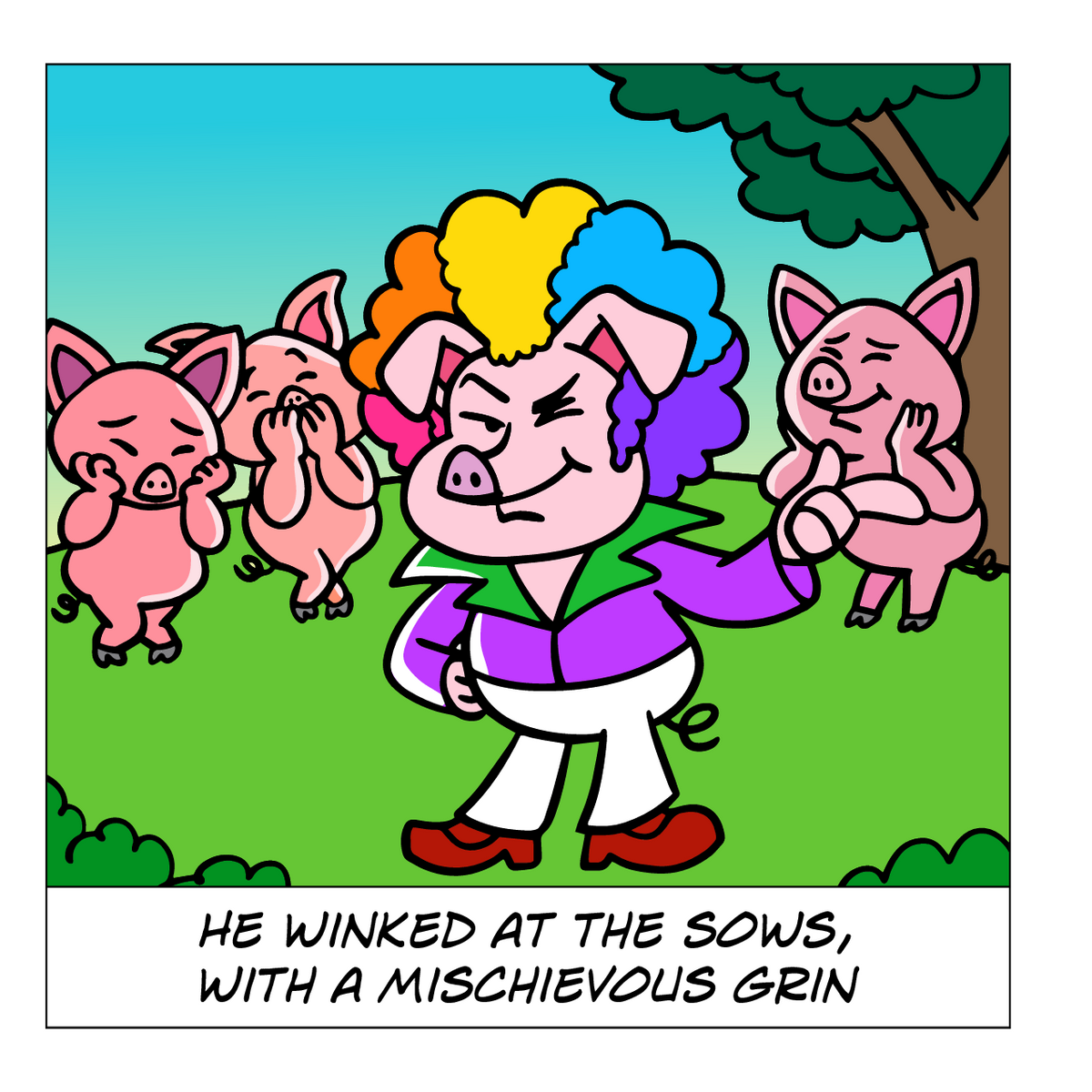 Humpy The Pig: Gets an STI - Interior Page 5