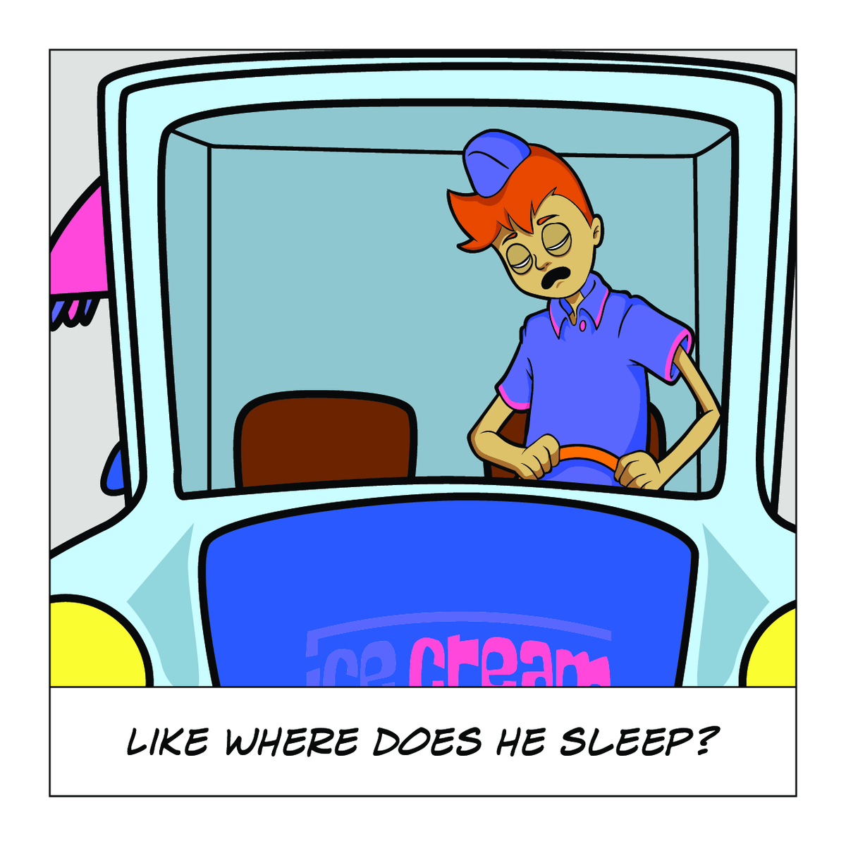 Ice Cream Man: Goes Pee In The Back Of His Truck - Interior Page 6