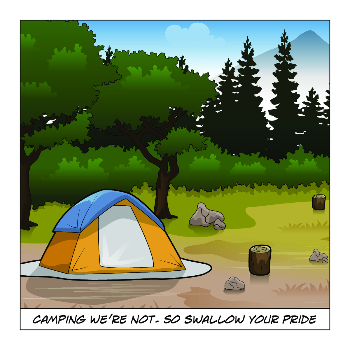 We’re Not Camping: Mom And Dad Lied We’re Homeless - Interior Page 6