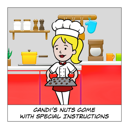 Candi's Nuts: Come in the morning each day - Interior Page 6