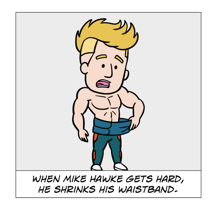Mike Hawke Gets Hard - Interior Page 6