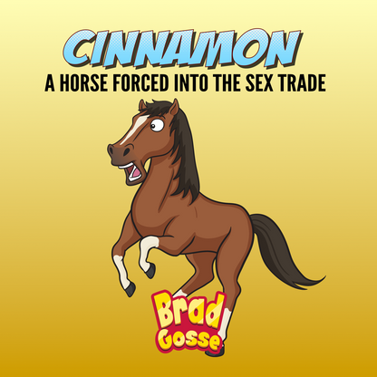 Cinnamon: A Horse Forced Into The Sex Trade - Flat Cover Image